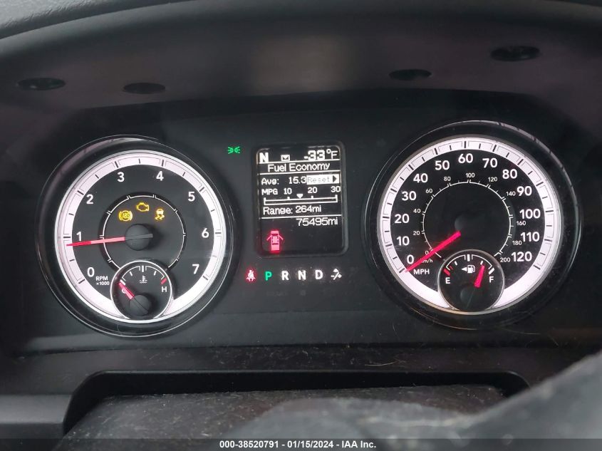2019 RAM 1500 CLASSIC SLT - 3C6RR7LTXKG671077