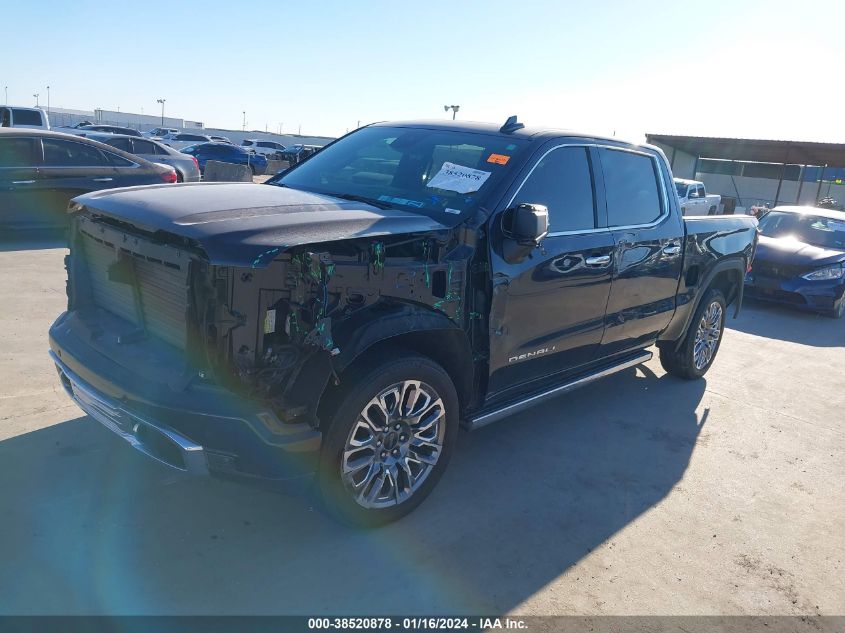 2023 GMC SIERRA 1500 4WD  SHORT BOX DENALI ULTIMATE - 1GTUUHEL8PZ114132