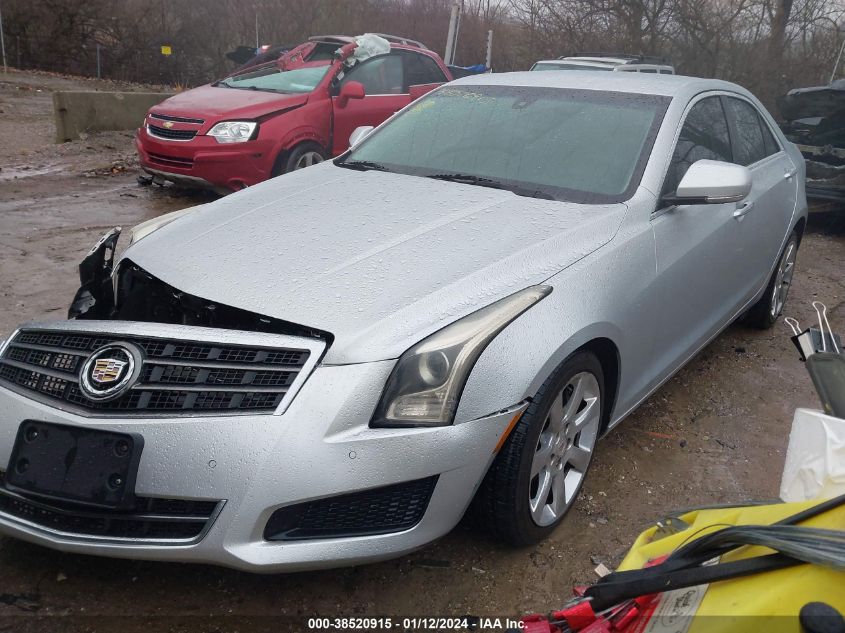 2014 CADILLAC ATS LUXURY - 1G6AH5RX4E0189059