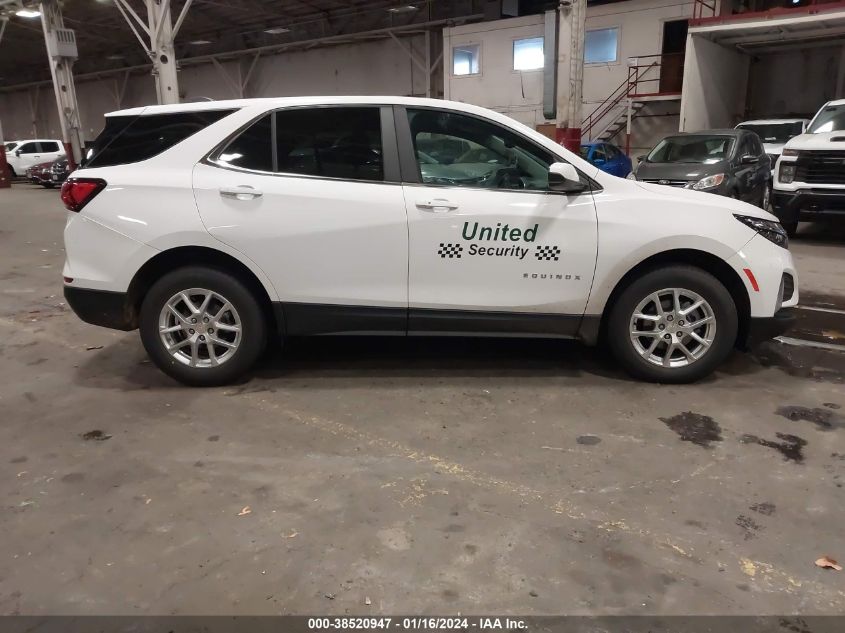 2022 CHEVROLET EQUINOX LT - 3GNAXUEV5NL137156