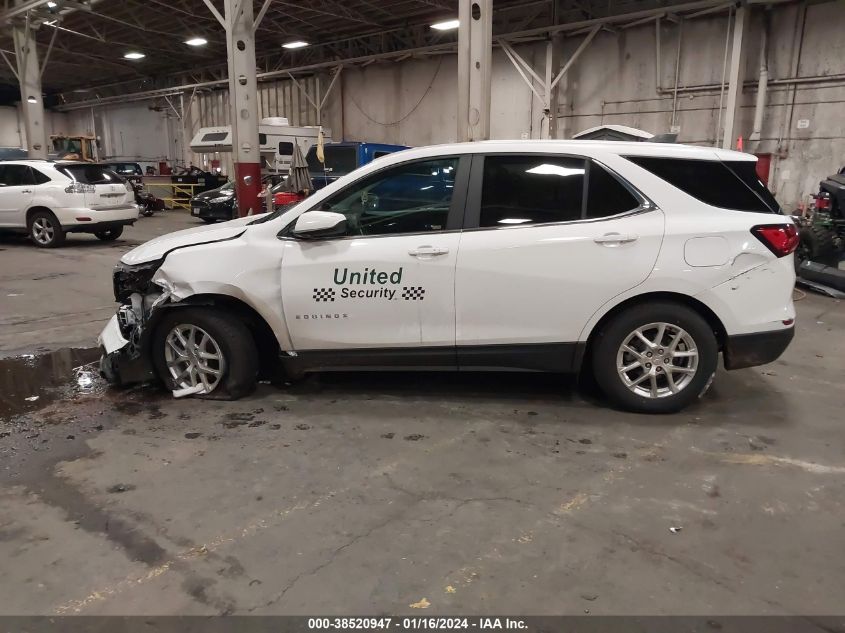 2022 CHEVROLET EQUINOX LT - 3GNAXUEV5NL137156