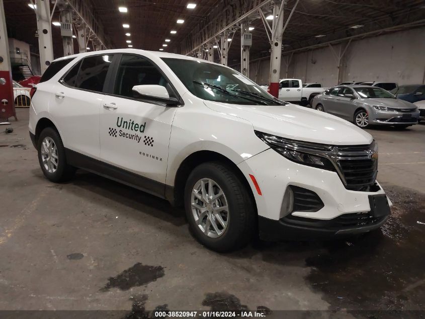 2022 CHEVROLET EQUINOX LT - 3GNAXUEV5NL137156