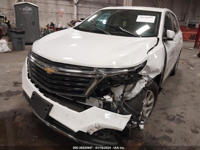 2022 CHEVROLET EQUINOX LT - 3GNAXUEV5NL137156
