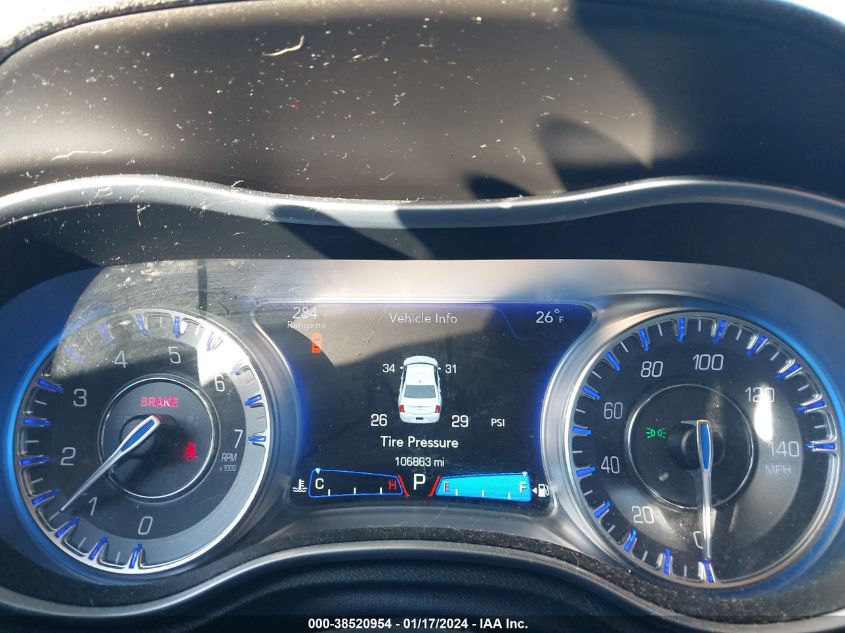 2016 CHRYSLER 300 300C - 2C3CCAEG0GH357883