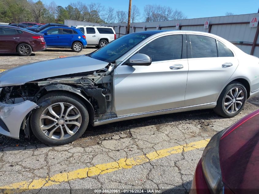 2015 MERCEDES-BENZ C 300 300 4MATIC - 55SWF4KB4FU042209