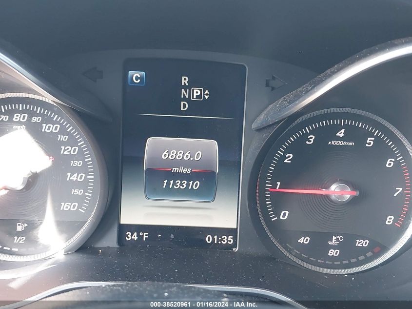 2015 MERCEDES-BENZ C 300 300 4MATIC - 55SWF4KB4FU042209