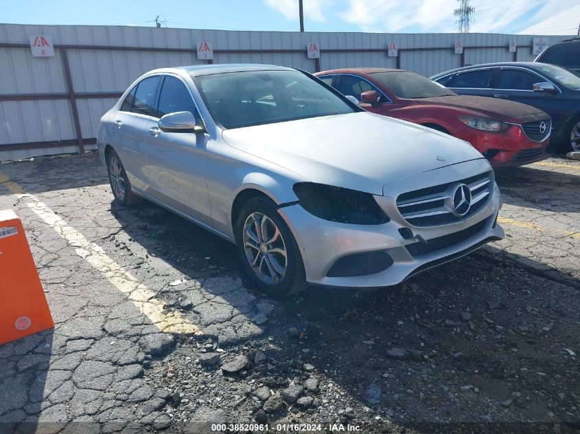 2015 MERCEDES-BENZ C 300 300 4MATIC - 55SWF4KB4FU042209