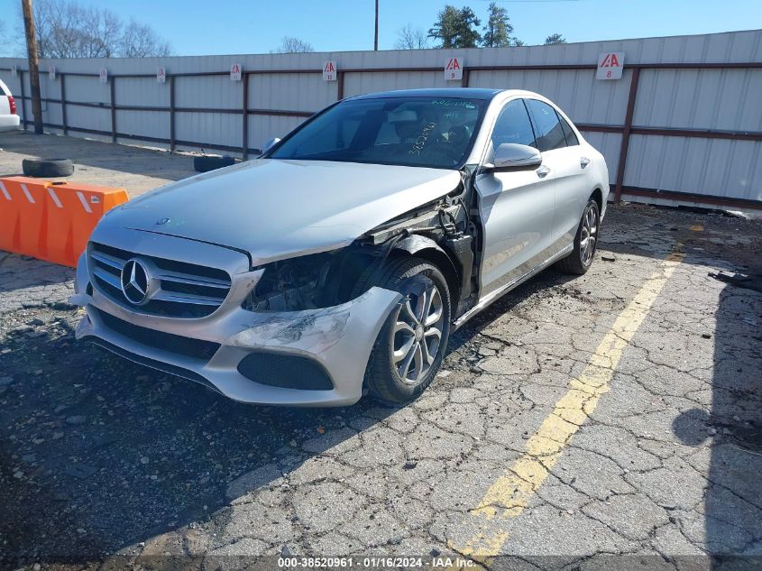2015 MERCEDES-BENZ C 300 300 4MATIC - 55SWF4KB4FU042209