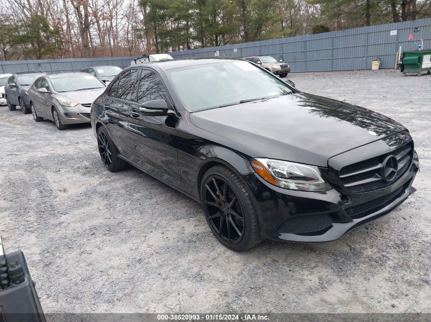 2015 MERCEDES-BENZ C 300 4MATIC/LUXURY 4MATIC/SPORT 4MATIC - 55SWF4KB0FU022541