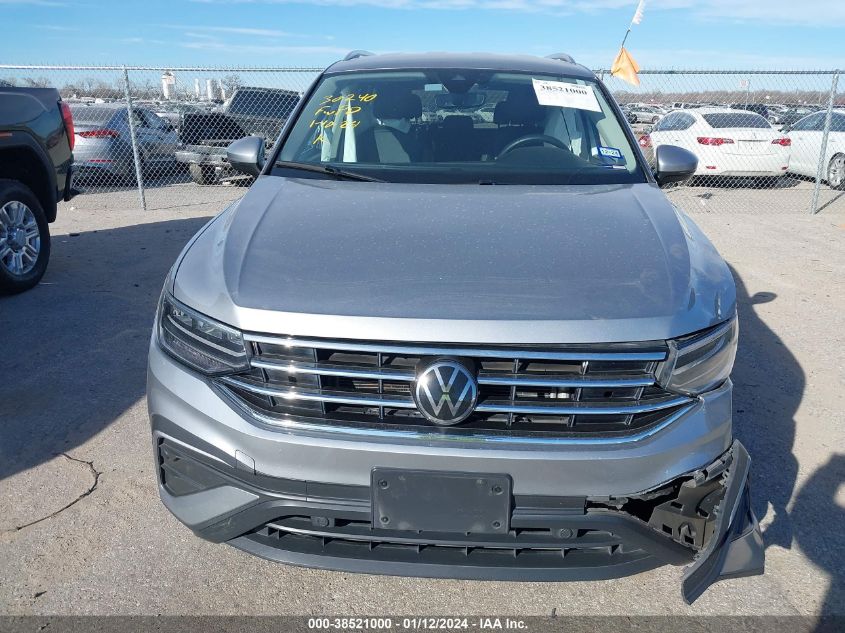 2022 VOLKSWAGEN TIGUAN 2.0T SE - 3VV3B7AX4NM039241