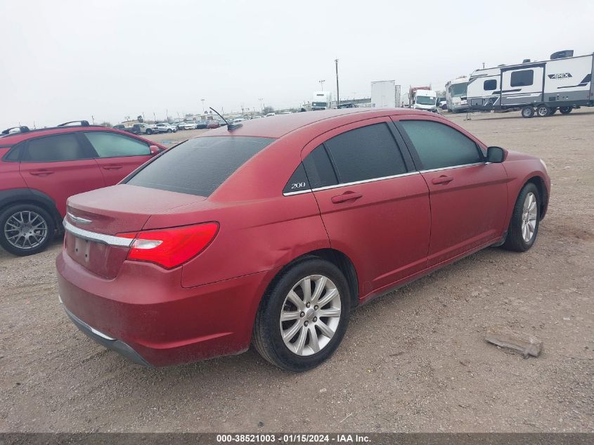 2014 CHRYSLER 200 TOURING - 1C3CCBBB7EN150913