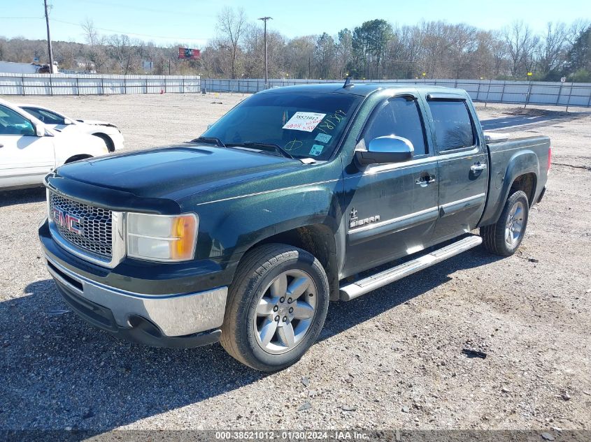 2013 GMC SIERRA 1500 SLE - 3GTP1VE07DG181309