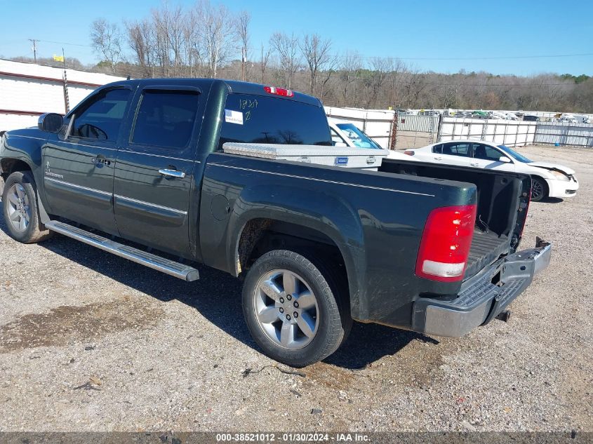 2013 GMC SIERRA 1500 SLE - 3GTP1VE07DG181309