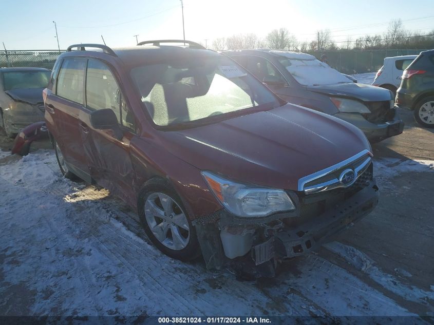 2015 SUBARU FORESTER 2.5I - JF2SJABC2FH538052