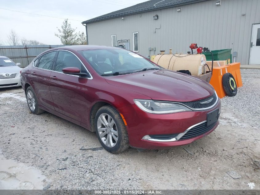 2015 CHRYSLER 200 LIMITED - 1C3CCCAB8FN663273