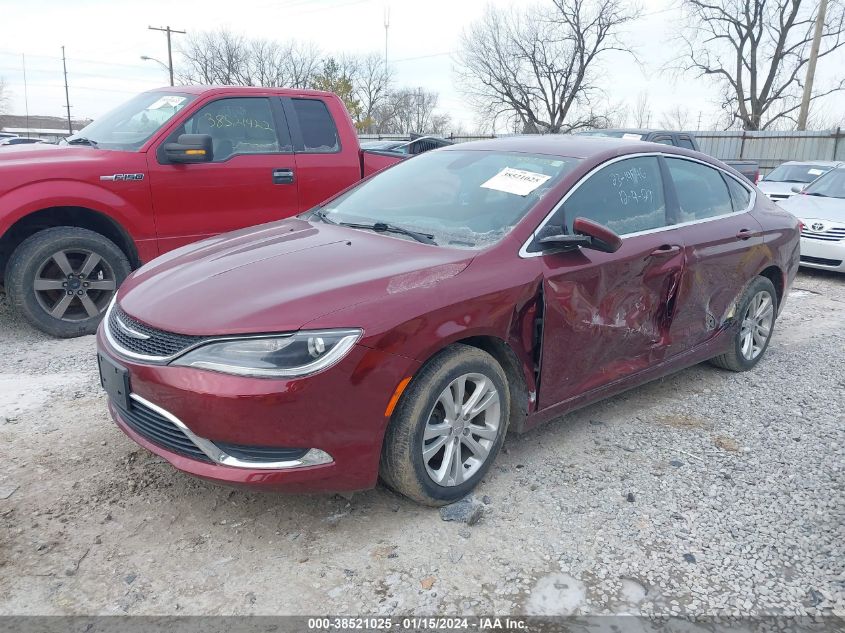 2015 CHRYSLER 200 LIMITED - 1C3CCCAB8FN663273