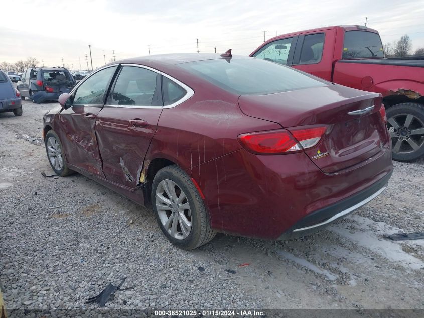 2015 CHRYSLER 200 LIMITED - 1C3CCCAB8FN663273