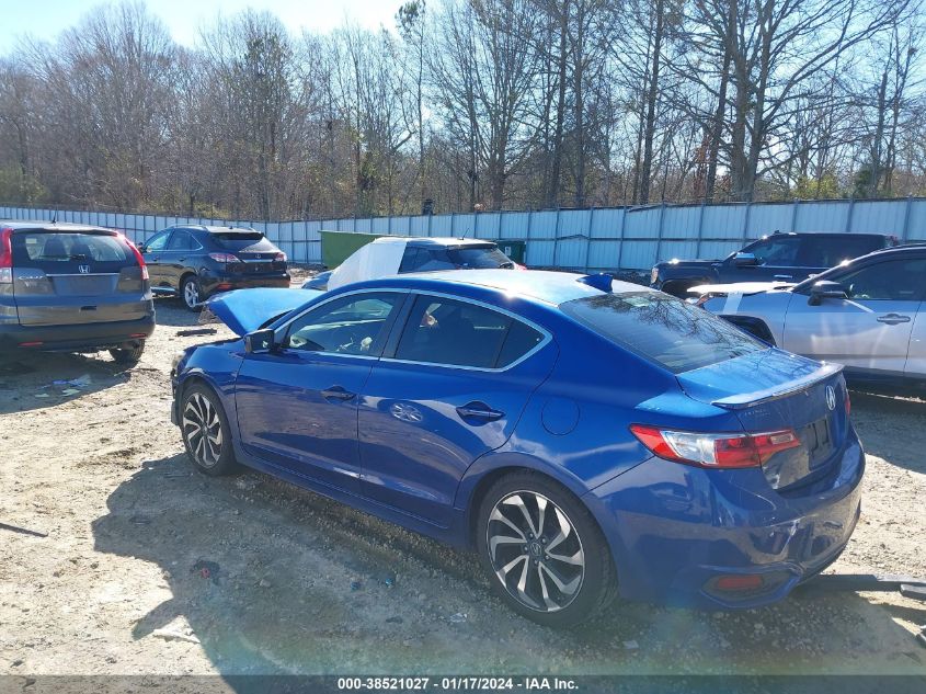2017 ACURA ILX PREMIUM/TECHNOLOGY - 19UDE2F89HA005345