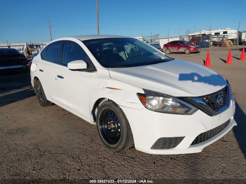 2016 NISSAN SENTRA S - 3N1AB7AP1GY325133