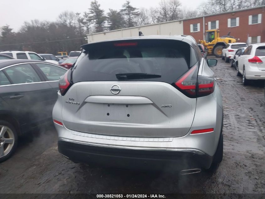 2021 NISSAN MURANO S INTELLIGENT AWD - 5N1AZ2AS8MC117685