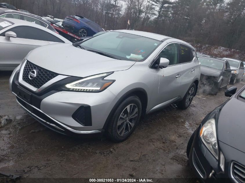 2021 NISSAN MURANO S INTELLIGENT AWD - 5N1AZ2AS8MC117685