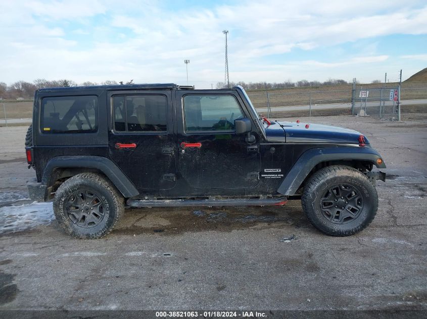 2015 JEEP WRANGLER UNLIMITED SPORT - 1C4HJWDG0FL695517