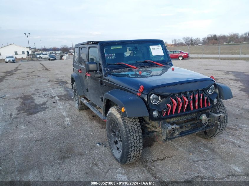 2015 JEEP WRANGLER UNLIMITED SPORT - 1C4HJWDG0FL695517