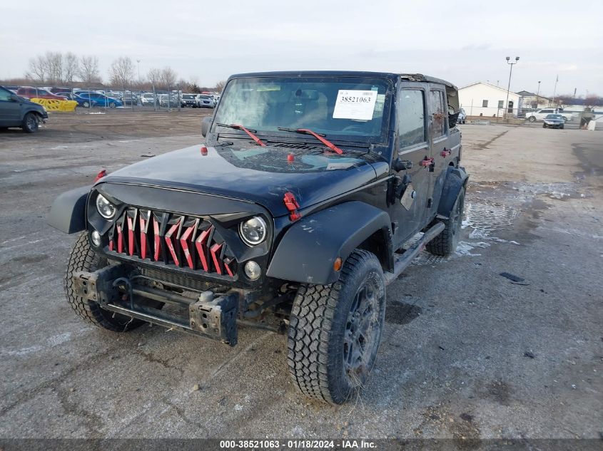 2015 JEEP WRANGLER UNLIMITED SPORT - 1C4HJWDG0FL695517