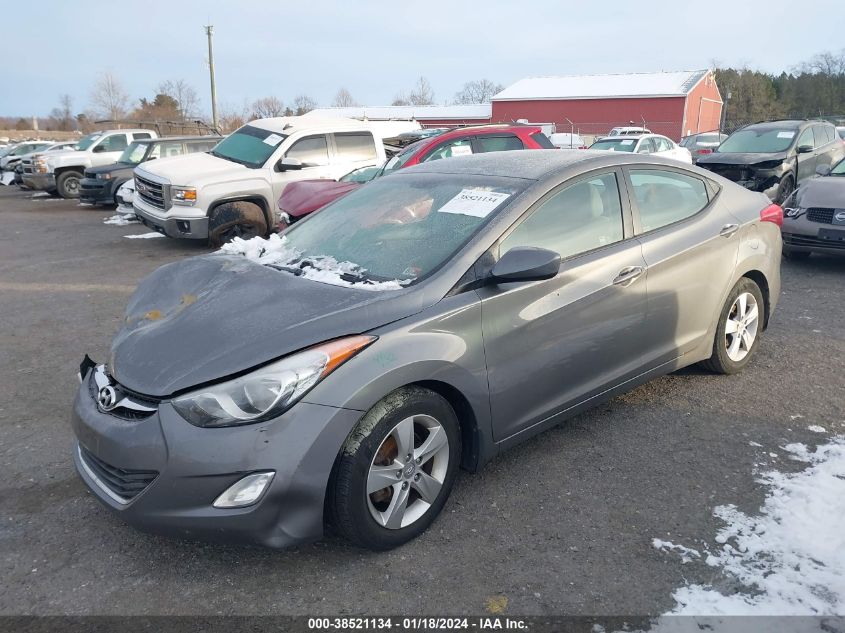 2013 HYUNDAI ELANTRA GLS - 5NPDH4AE6DH422911