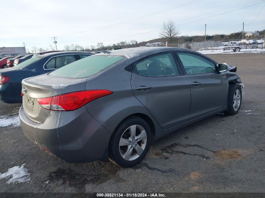 2013 HYUNDAI ELANTRA GLS - 5NPDH4AE6DH422911