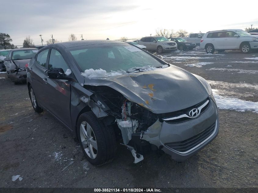 2013 HYUNDAI ELANTRA GLS - 5NPDH4AE6DH422911