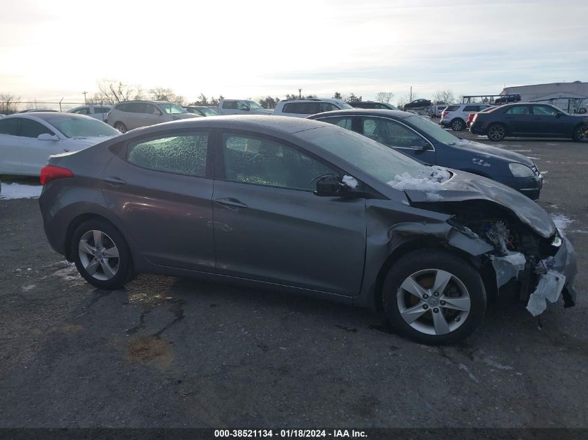 2013 HYUNDAI ELANTRA GLS - 5NPDH4AE6DH422911