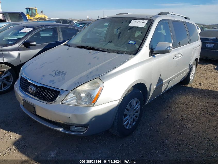 2014 KIA SEDONA LX - KNDMG4C76E6538722