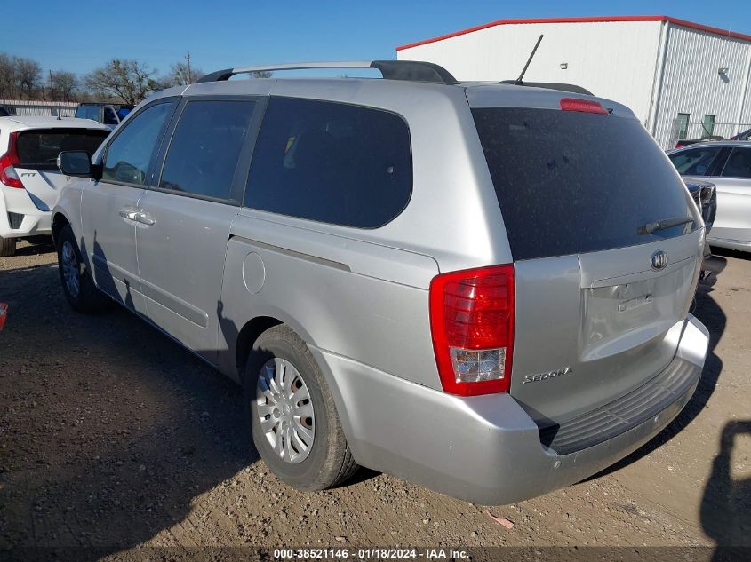 2014 KIA SEDONA LX - KNDMG4C76E6538722