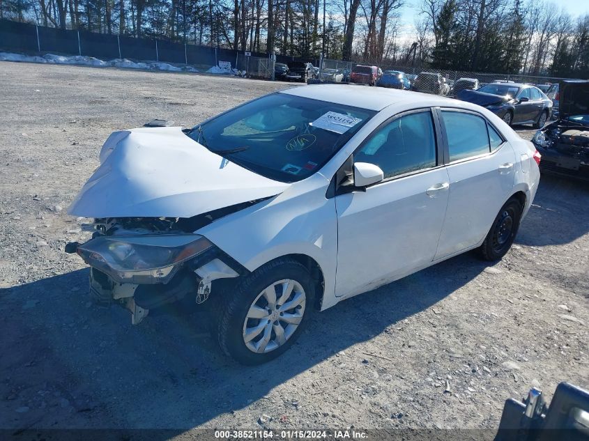 2015 TOYOTA COROLLA LE - 2T1BURHE5FC289117