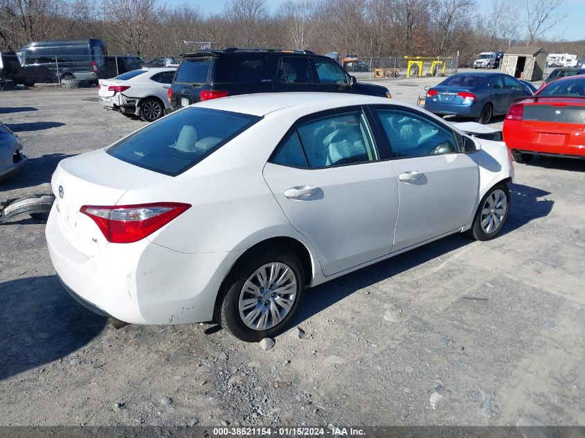 2015 TOYOTA COROLLA LE - 2T1BURHE5FC289117