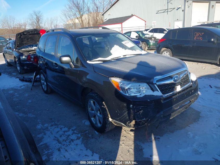 2016 SUBARU FORESTER 2.5I - JF2SJABC5GH481315