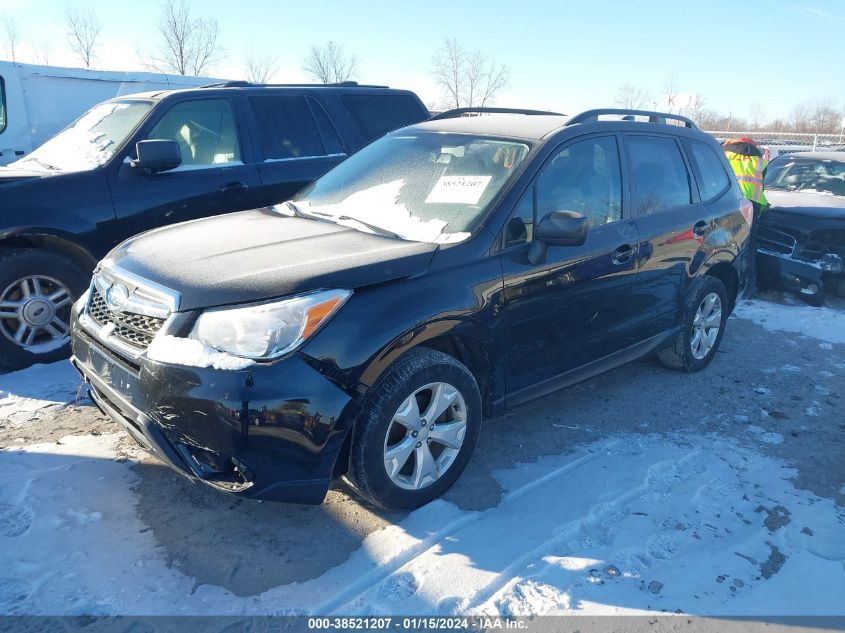 2016 SUBARU FORESTER 2.5I - JF2SJABC5GH481315