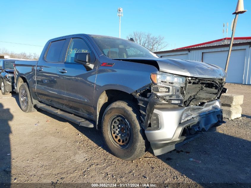 2021 CHEVROLET SILVERADO 1500 4WD  SHORT BED RST - 1GCUYEED7MZ174863