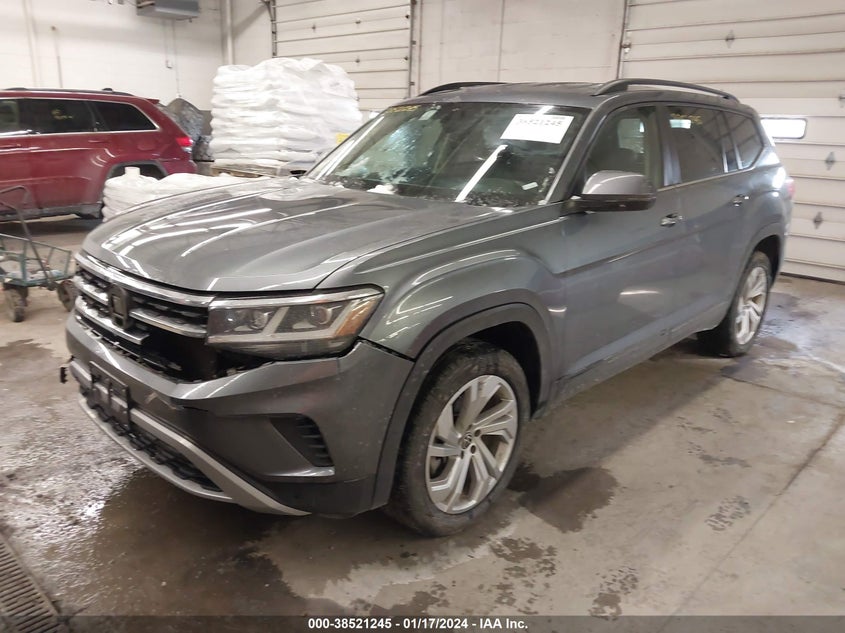 VIN 1V2HR2CA7MC588913 2021 VOLKSWAGEN ATLAS 3.6L V6 SE W/TECHNOLOGY