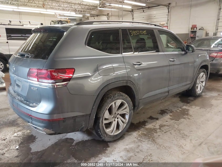 VIN 1V2HR2CA7MC588913 2021 VOLKSWAGEN ATLAS 3.6L V6 SE W/TECHNOLOGY
