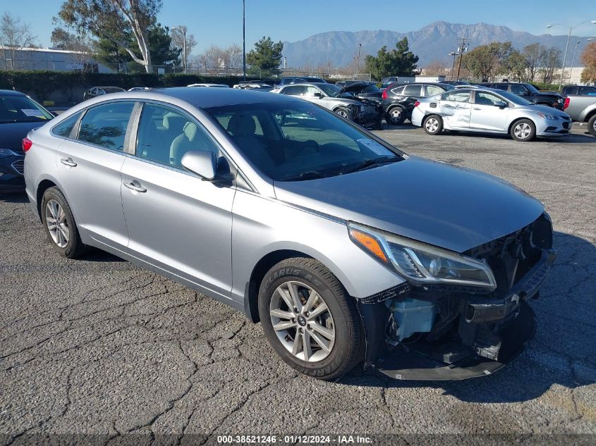 2015 HYUNDAI SONATA SE - 5NPE24AF6FH147588