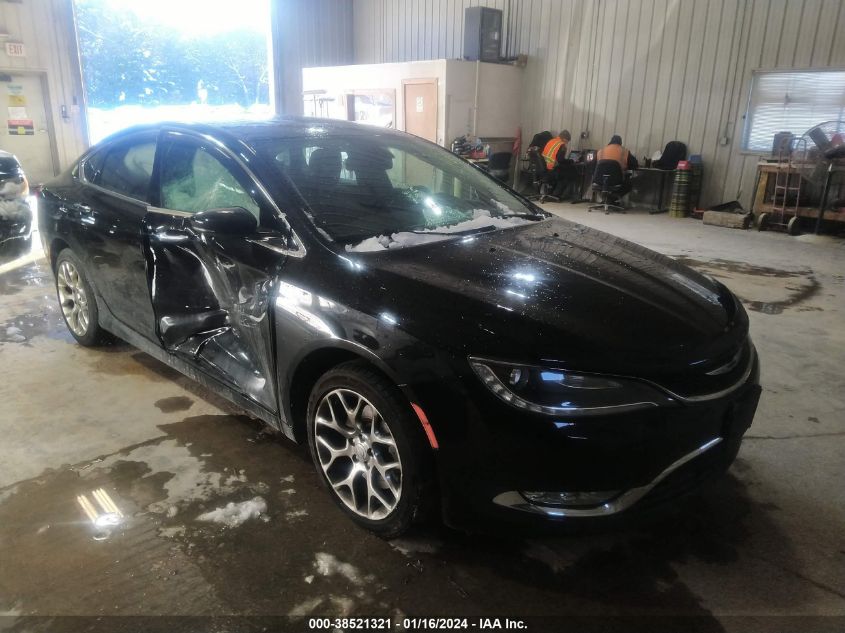 2015 CHRYSLER 200 C - 1C3CCCEGXFN553492