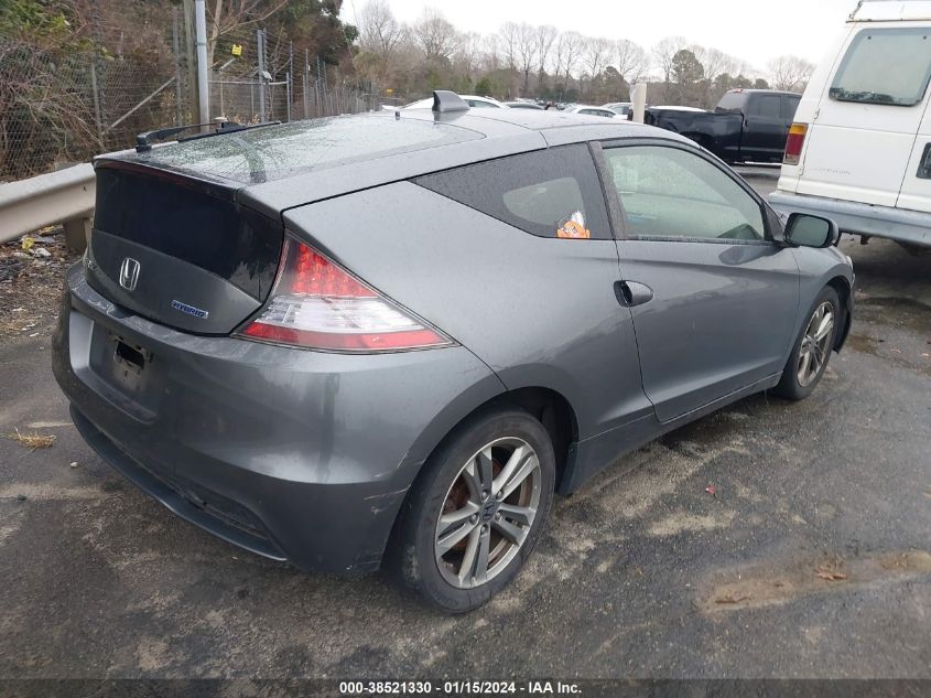 2013 HONDA CR-Z EX - JHMZF1C63DS001888
