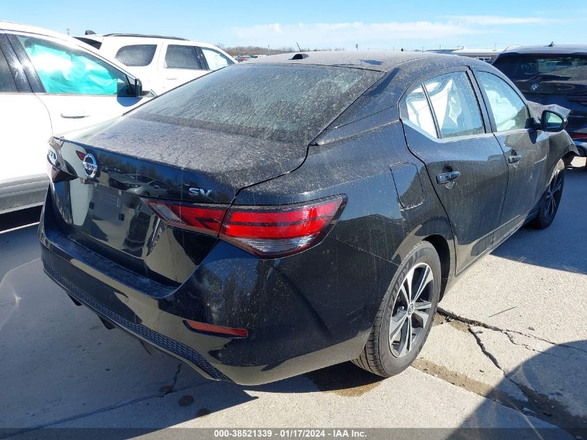 2022 NISSAN SENTRA SV - 3N1AB8CV2NY262218