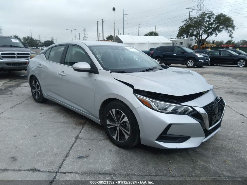 2022 NISSAN SENTRA SV XTRONIC CVT - 3N1AB8CV2NY258377