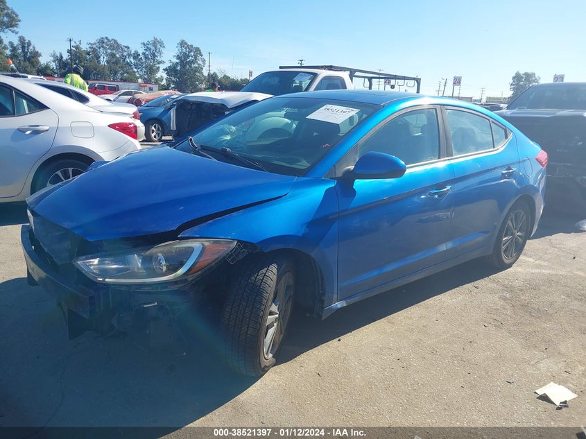 VIN 5NPD84LF4HH158549 2017 HYUNDAI ELANTRA SE/VALUE/LIMITED