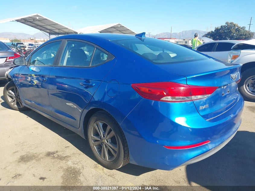 VIN 5NPD84LF4HH158549 2017 HYUNDAI ELANTRA SE/VALUE/LIMITED