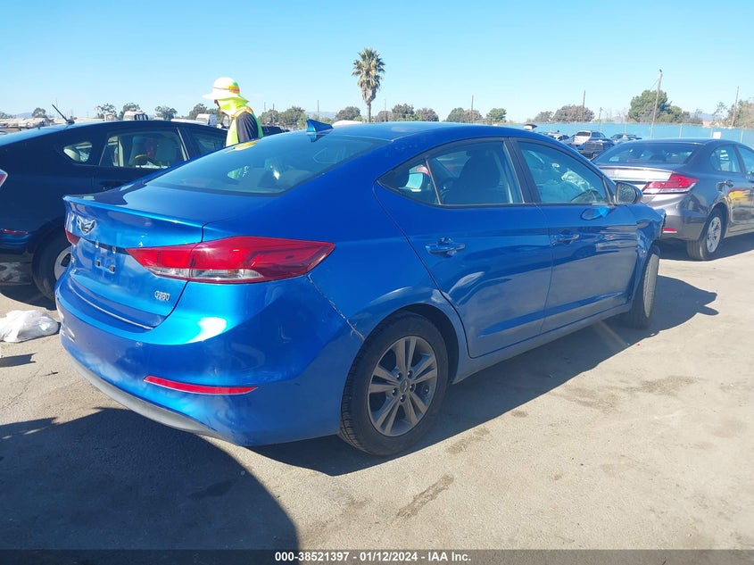 VIN 5NPD84LF4HH158549 2017 HYUNDAI ELANTRA SE/VALUE/LIMITED
