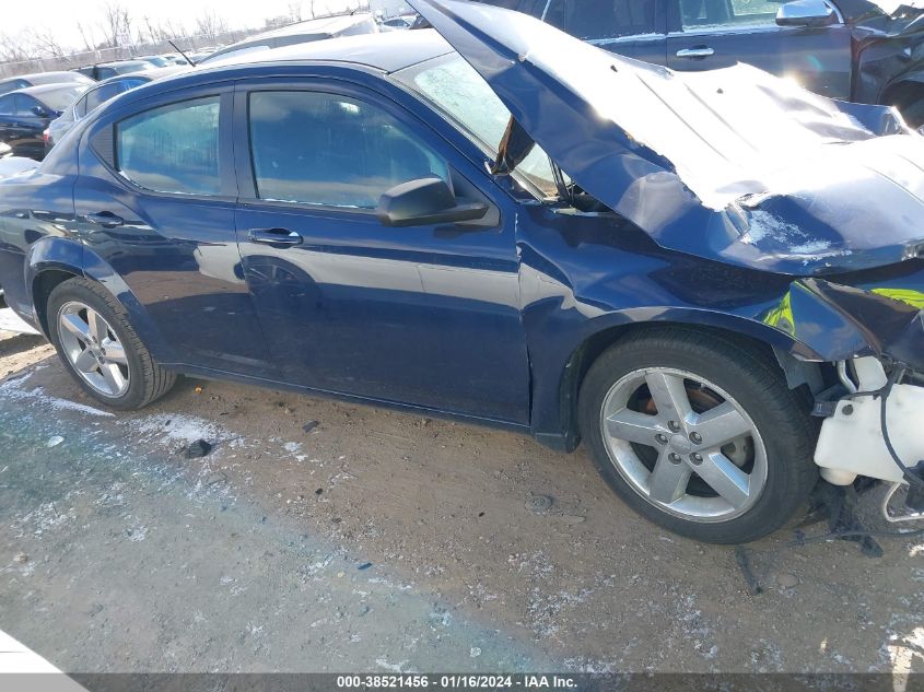 2013 DODGE AVENGER SE - 1C3CDZAB8DN576700